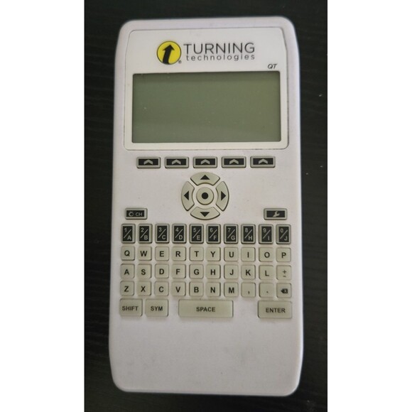 Turning Technologies Other - Turning Technologies QT Response Device RCQR01 LCD Interactive Clicker Remote